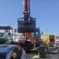 Excavatrice sur chenilles d'occasion Doosan Dx300Lc-9C de 30 tonnes, fabriquée en Corée, faible nombre d'heures, moteur diesel hydraulique, boîte de vitesses, modèle 2022
