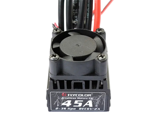 Flycolor 18A 25A 35A 45A su geçirmez araba ESC <span class=keywords><strong>2</strong></span>-3S için RC 1/10 1/16 1/arabalar fırçasız hız kontrol - Product Image 1