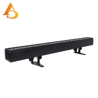 Lámpara LED de Pared con Control de Puntos, 18 Piezas, 15W RGBWA UV, Efecto Arcoíris, Barra de Luz LED para Escenario, Discoteca, Fiesta