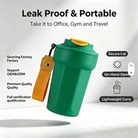 Bouteille d'eau intelligente en acier inoxydable 316 avec logo personnalisé, 450 ml, affichage LED de la température, thermos isotherme, gobelet à café, 6-12