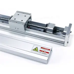 Alta Precisão Atuador Linear Em Miniatura com Guia à prova de Poeira para a máquina CNC