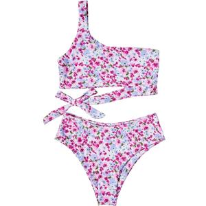 Maillot de bain bikini 2 pièces sexy à imprimé floral, grande taille, séchage rapide, collection été 2025 - Product Image 1