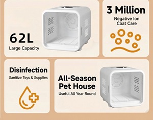 Asciugatore per Animali Domestici Completamente Automatico e Silenzioso, Cabina di Toelettatura Intelligente per Uso Domestico, Box Asciugante per Cani e Gatti - Product Image 3
