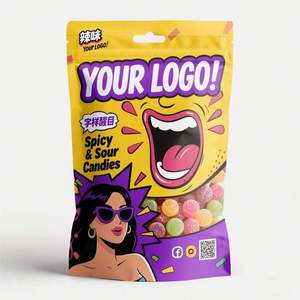 ถุงบรรจุลูกกวาดทนต่อเด็ก1ก.-14ก. ทนทานถุงยืนขึ้นได้พิมพ์โลโก้ได้ตามต้องการ - Product Image 4