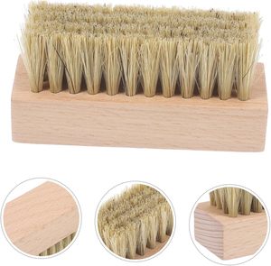 Cepillo para Limpiar Zapatos con Mango de Madera Ecológico, Cerdas de Crin de Caballo y Pelo de Cerdo, Personalizable, Fácil de Limpiar, Superventas - Product Image 5