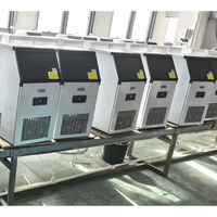 Machine à glaçons automatique en acier inoxydable 50 kg pour usage domestique et commercial, fabrication de glaçons en bloc pour les entreprises, les food trucks, les cafés