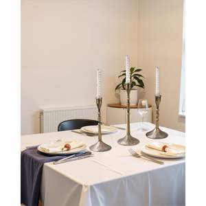 YOUTUOY ensemble de 3 pièces vintage bougeoirs coniques faits à la main ferme cuisine table de fête centre de table pour mariage autres occasions - Product Image 6