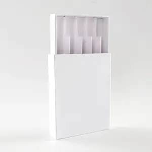 Kotak kerucut tahan bau kustom | Kotak kemasan penutup Flip Pre Magnet kustom grosir | Kotak kerucut cetak kustom dengan Logo