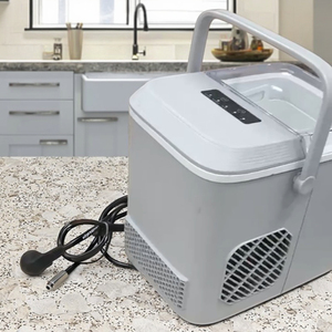 Máy làm đá mini cầm tay tự động 10-20kg/ngày Máy làm đá gia dụng 12kg/27lbs 1.3L để sử dụng tại nhà - Product Image 5