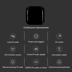 Control Remoto Universal Infrarrojo Inteligente X710-2 para Alexa, Google Home, Control Remoto Wifi Tuya para Aire Acondicionado y TV - Product Image 4