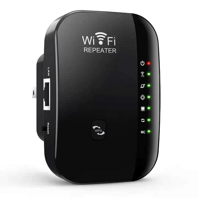 7-lights Long Range Wi Fi Signal Amplifier Wi-fi Booster Access Point WLAN Repiter Wireless Wifi Repeater 300mbps Wifi Extender