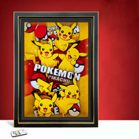 Großhandel 3D Stereoskopische Malerei Bilderrahmen Anime-Serien Verschiedene Designs Ausgewählte Handgefertigte Papierkunst Papierschnitzerei Dekoration