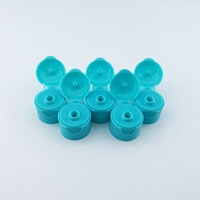 Tampas Flip Top Mini Fofas em Formato de Cúpula 20mm para Frascos de Creme e Loção, Tampa Brilhante Removível 20/410