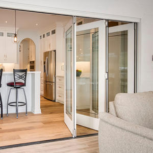 <span class=keywords><strong>ประตู</strong></span><span class=keywords><strong>บาน</strong></span>เฟี้ยมอลูมิเนียมแบบติด<span class=keywords><strong>ตั้ง</strong></span>ง่าย กระจกสองชั้น สำหรับอพาร์ทเมนต์ - Product Image 2