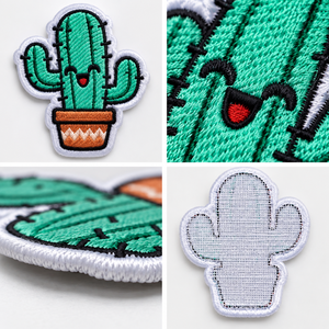 Patch Bordado Personalizado Pequeno, Ecológico, Lavável, Durável, com Verso Termocolante ou para Costurar, para Roupas, Jaquetas, Chapéus e Bolsas - Atacado - Product Image 2