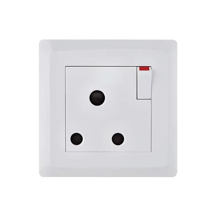 VNX Yemen/Bangladesh/Iraq/Dubai Wholesale Price Luxury Light Sockets and Switches Socket With UK Standard