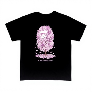 T-shirt ample imprimé tendance pour homme, 100 % coton, haute qualité, nouveau style vintage, marque de créateur, décontracté, vente <span class=keywords><strong>en</strong></span> <span class=keywords><strong>gros</strong></span> - Product Image 1