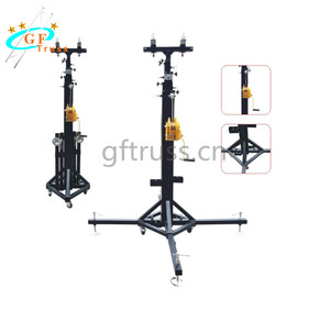 Quảng Châu Nhôm Heavy Duty DJ Folding <span class=keywords><strong>Line</strong></span> Mảng Loa Đứng Crank Up Đứng Giàn - Product Image 6