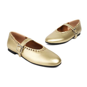Nuevo estilo, venta al <span class=keywords><strong>por</strong></span> mayor, zapatos <span class=keywords><strong>de</strong></span> boda para niñas, sandalias informales con correa en el tobillo para exteriores, zapatos planos Mary Jane <span class=keywords><strong>de</strong></span> tacón bajo para mujeres y damas - Product Image 2