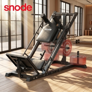 Snode LP1.0 Machine de <span class=keywords><strong>musculation</strong></span> à domicile pour les jambes, presse à cuisses, <span class=keywords><strong>appareil</strong></span> Hack Squat à cadre en acier stable pour l'entraînement des fessiers, des cuisses et des jambes - Product Image 1