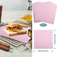 Papel Kraft Ecológico al por Mayor, Impresión Personalizada, Repujado, Plegable, Resistente a la Grasa, Apto para Alimentos, para Panadería, Comida para Llevar