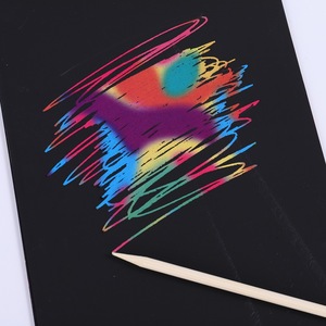Niños DIY Scratch Art Paintings Magic Seascape Art Dibujos Bebé Juguetes educativos - Product Image 3