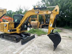 Mini pelle hydraulique d'occasion Caterpillar 5,5 tonnes jaune d'origine CAT 305.5E2 à vendre en Chine - Product Image 5