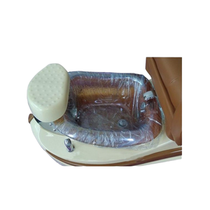 Trasparente monouso rivestimento per Pedicure Spa <span class=keywords><strong>Film</strong></span> morbido elasticizzato con elemento a prova di umidità materiale blu PE fabbrica di <span class=keywords><strong>bellezza</strong></span> cauzione - Product Image 4