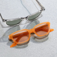Lunettes de soleil œil de chat multicolores en acétate, polarisées UV400, pour femmes, conduite, voyage, plage, quotidien, extérieur, hommes, logo personnalisé