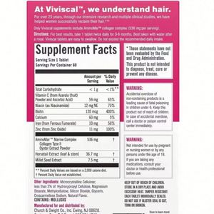 Suplementos Portátiles para el Crecimiento del Cabello de Marca Privada OEM ODM, Biotina, Zinc, Vitaminas, 60/180 Tabletas, 3 Dosis Diarias, Vida Útil de 24 Meses - Product Image 4