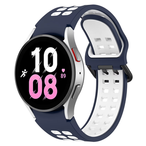 <span class=keywords><strong>Samsung</strong></span> <span class=keywords><strong>Galaxy</strong></span> <span class=keywords><strong>watch5</strong></span> <span class=keywords><strong>pro</strong></span> correa de reloj de silicona de dos colores <span class=keywords><strong>watch5</strong></span> Correa deportiva de dos colores - Product Image 1