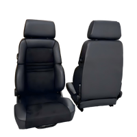 Siège sport RECARO Pole Position pour voitures de course General Motors, cadre stable en fibre de verre brillante et carbone, pour voitures modifiées