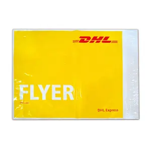 OEM Design Printing Self Seal Adhesive Dhl Shipping Plastic Bag Courier Flyer Envelopes