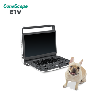 Sonosbape E1V pemindai hewan portabel, mesin <span class=keywords><strong>Ultrasound</strong></span> B/W untuk pemeriksaan Diagnosis hewan - Product Image 2