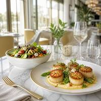 Service de table en céramique blanche à bord doré gaufré, 32 pièces, pour mariage, hôtel et restauration