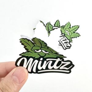 Biểu Tượng Tùy Chỉnh Chết Cắt Dán Tự Dính Phim Hoạt Hình Không Thấm Nước Vinyl Bề Mặt Bóng Cho Nước Hoa Bao Bì Tùy Chỉnh Hình Dạng Dán - Product Image 3