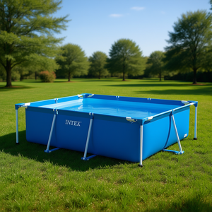 Piscina Familiar de PVC con Marco Pequeño de 200X300X75CM y Capacidad de 3834L para Uso Doméstico - Product Image 3