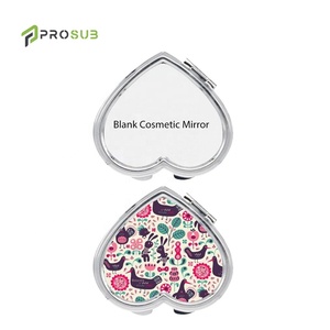 Prosub Custom Pocket Compact Makeup Sublimation <strong>Mirror</strong> Small <strong>Foldable</strong> Portable Double Sided Sublimation Cosmetic <strong>Mirror</strong> - Product Image 5
