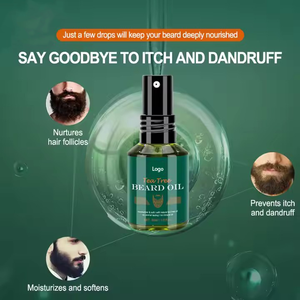 Logo personnalisé écologique, <span class=keywords><strong>kit</strong></span> d'<span class=keywords><strong>entretien</strong></span> de la <span class=keywords><strong>barbe</strong></span> des hommes végétaliens à base de plantes pour les soins quotidiens de la <span class=keywords><strong>barbe</strong></span> des hommes - Product Image 2