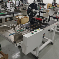 Machine d'étiquetage automatique pneumatique haute vitesse pour surfaces planes, boîtes carrées, pages de papier, sachets PE, sachets aluminium et bouteilles