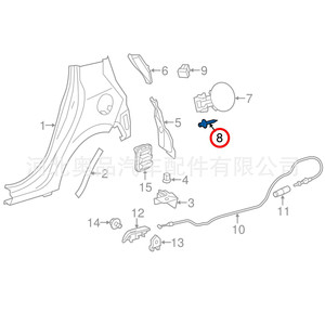 Rivets de fixation de porte Lexus Toyota BMW avec capuchon en caoutchouc 9026906013 9026905065 pour remplacement et réparation - Product Image 4