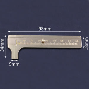 Calibrador Vernier Miniatura de Acero Inoxidable, Pantalla Digital de Cobre Puro, Electrónico, Hecho de Latón - Product Image 1