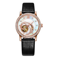 Montre personnalisée avec logo, montre de luxe pour femmes, acier inoxydable, prix de gros d'usine, montre-bracelet tendance pour femmes, étanche