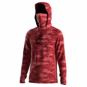 Sudadera con Capucha de Pesca para Hombre, Impermeable, Transpirable, de Secado Rápido, Manga Larga, Material de Algodón y Spandex, Servicio OEM - Product Image 1