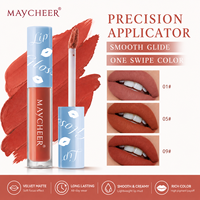 En stock, 12 couleurs, rouge à lèvres liquide mat en velours, longue tenue, haute pigmentation, prix de gros, approvisionnement en vrac, marque privée, maquillage pour les lèvres