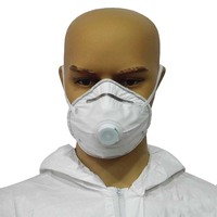 Masque anti-poussière de construction masque anti-poussière et anti-poussière ffp2 avec valve