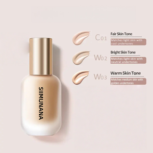 Base de Maquillaje de Cobertura Total Personalizada, Corrector, Impermeable, Hidratante, Mate, Crema Líquida - Product Image 1