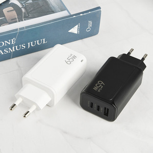 Cross Border K013 PD65W Gallium <b>Nitride</b> Charging Stand for for Phone Fast Charging European Standard - Product Image 5