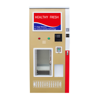 Distributeur automatique de glaçons et d'eau JW Auto 2-en-1 Machine à glaçons extérieure et intérieure à monnayeur
