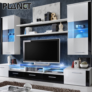 Muebles para TV 2024, Mueble para TV de Madera con Tapa de Mármol para Sala de Estar, Ideas de Diseño - Product Image 4